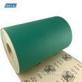 Зеленая наждачная бумага из оксида алюминия абразивная шлифовальная бумага рулон